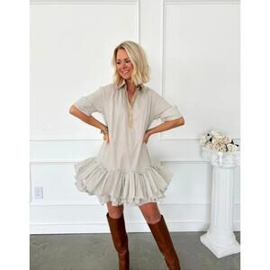 Tan dress